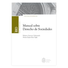 MANUAL SOBRE DERECHO DE SOCIEDADES