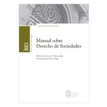 MANUAL SOBRE DERECHO DE SOCIEDADES