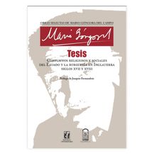 TESIS. CONFLICTOS RELIGIOSOS Y SOCIALES DEL ESTADO Y LA BURGUESÍA EN INGLATERRA SIGLOS XVII Y XVIII