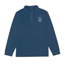 Polera Hombre Pique Azul Piedra