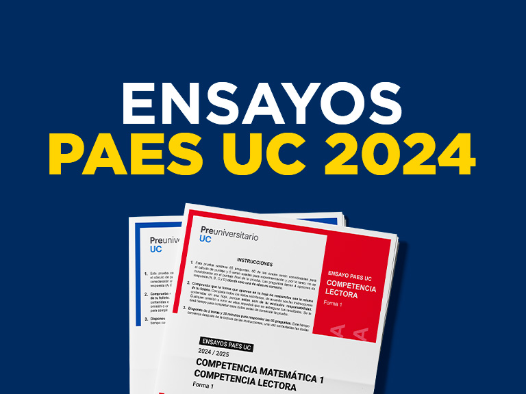 Ensayos PAES UC